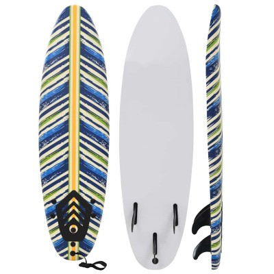 Surfboard, 170cm, leaf design