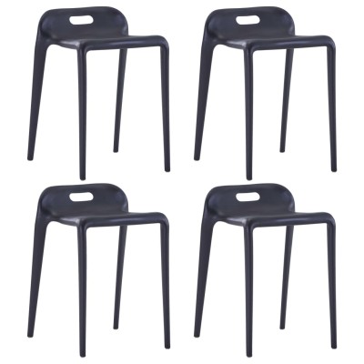 Stackable stools, 4 pcs.,...
