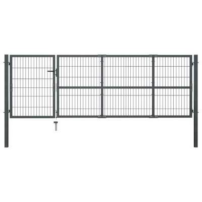 Garden gate with posts,...