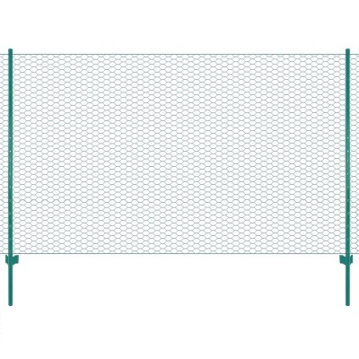Mesh fence made of wire...