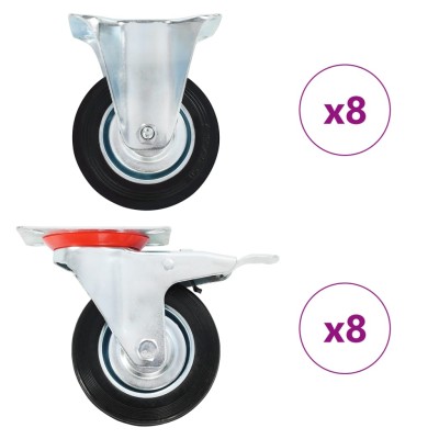 Wheels, 16 units, 100mm