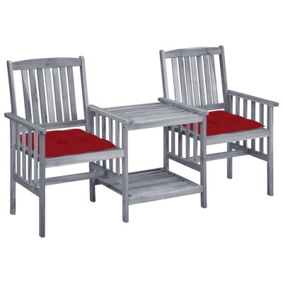 Garden chairs with tea...