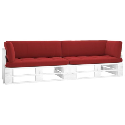 Double sofa made of pallets...