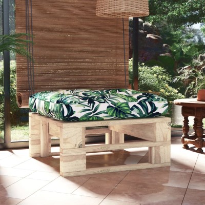 Garden ottoman from a...