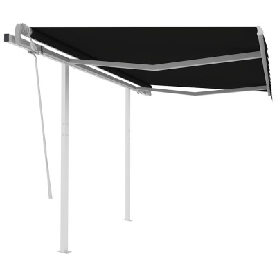 Manual retractable awning,...