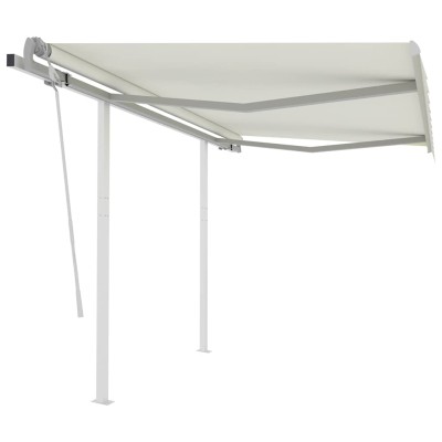 Manual retractable awning,...