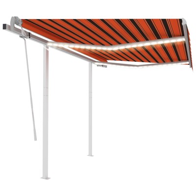 Manual retractable awning,...
