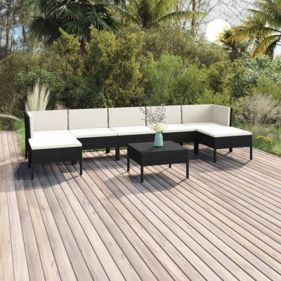 Garden set with cushions, 8...