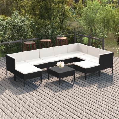 Garden set with cushions,...