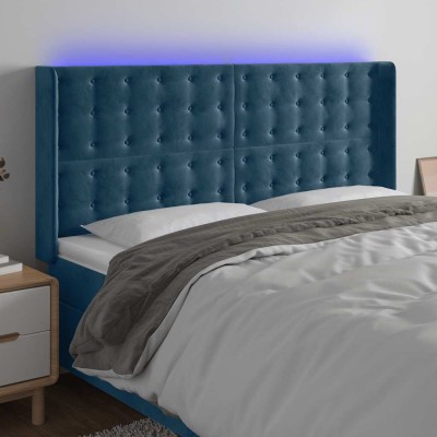 Headboard with LED, dark...
