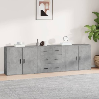 Side cabinets, 3 units,...