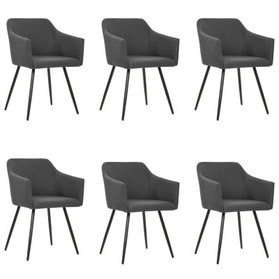 Dining room chairs, 6 pcs.,...
