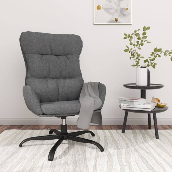 Lounge chair, light gray, fabric