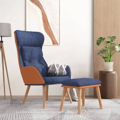 Lounge chair with footrest,...