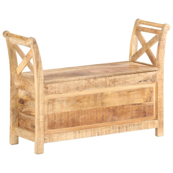 Corridor bench, 103x33x72cm, solid mango wood