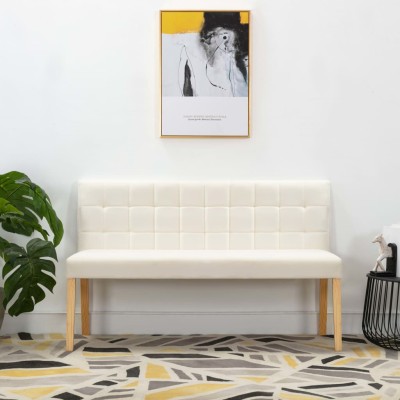 Bench, cream color, 140cm,...