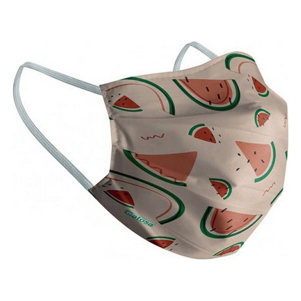 Hygieeninen uudelleen käytettävä hengityssuojain 10-12 vuotta Vesimeloni