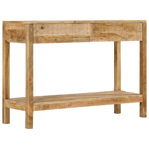 Console table with 2 drawers, 110x35x75cm, solid mango