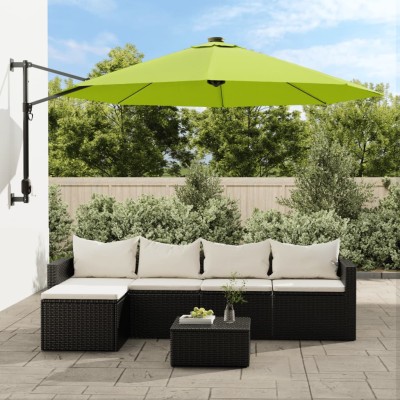 Wall mounted umbrella with...