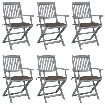 Folding outdoor chairs with...