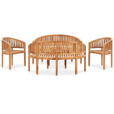 Garden lounge set, 5 parts,...