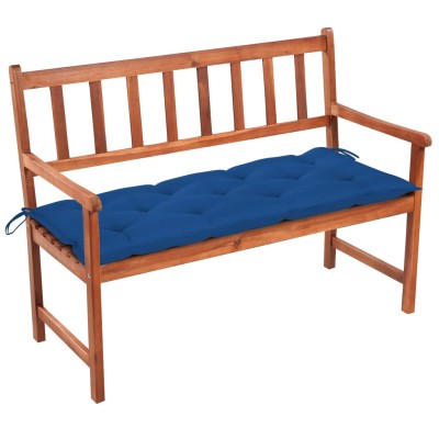 Garden bench with cushion,...