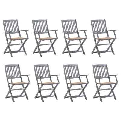 Folding outdoor chairs with...