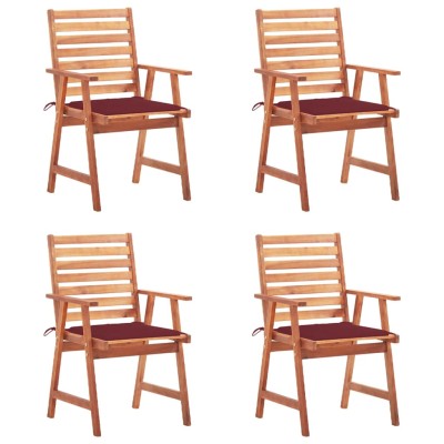 Outdoor dining chairs with...