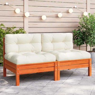 Garden sofa section with...