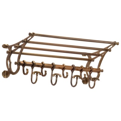 Suitcase rack with hooks...