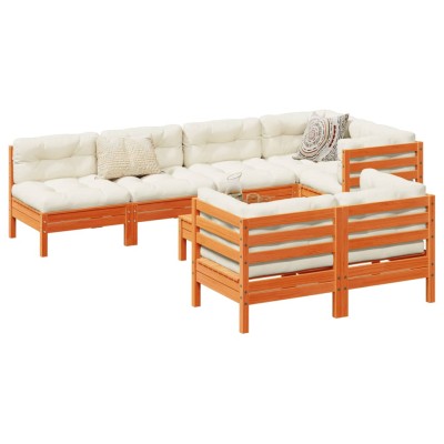 Garden sofa set with...