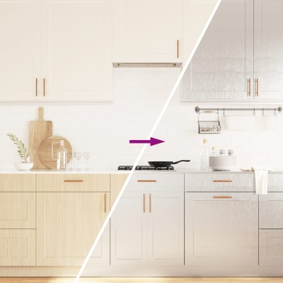 Furniture stickers, silver,...