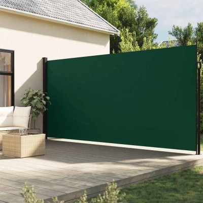 Retractable side awning,...