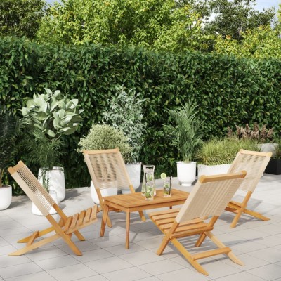 Folding garden chairs, 4...
