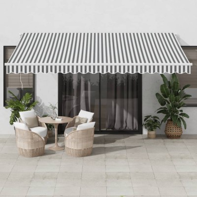 Manual retractable awning,...