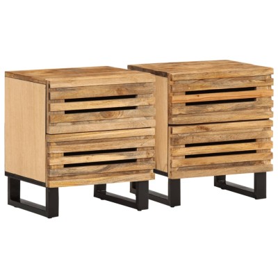 Bedside cabinets, 2 pcs.,...