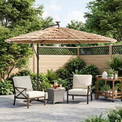 Parasol with steel pole,...