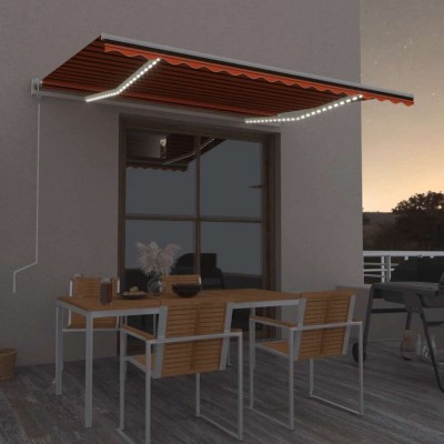 Awning with LED/wind...