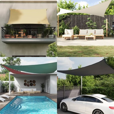Sunshade, terracotta, 7x7m,...