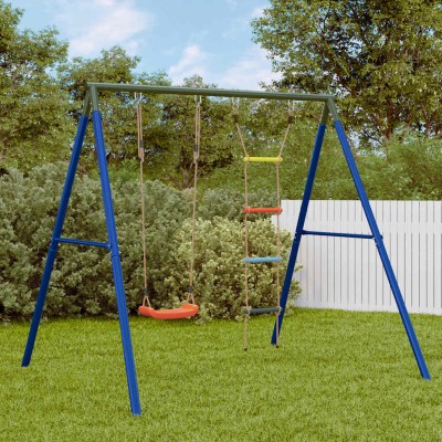 Outdoor swing set with...