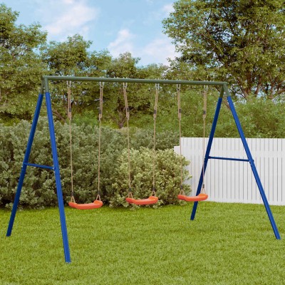 Outdoor swing set with 3...