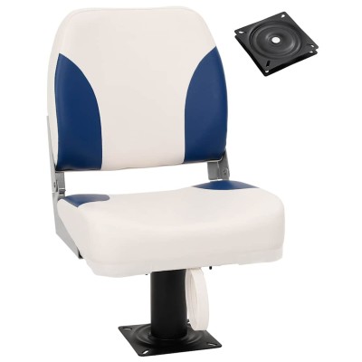 Boat seat with leg with...