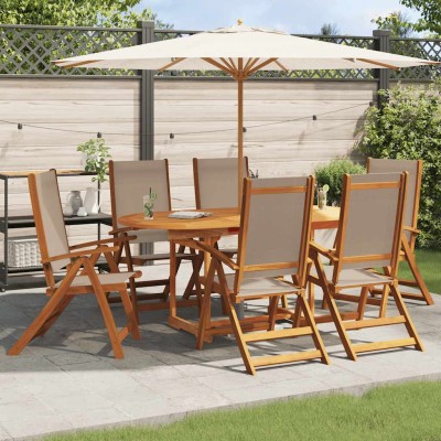 Folding garden chairs, 6...