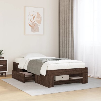 Bed frame without mattress,...