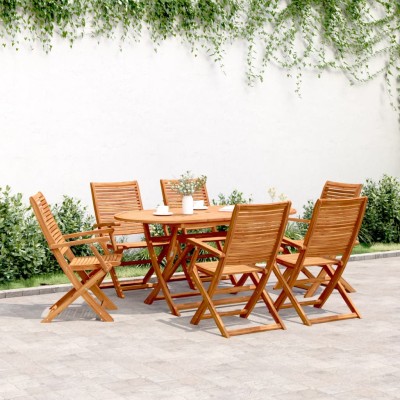 Folding garden chairs, 6...