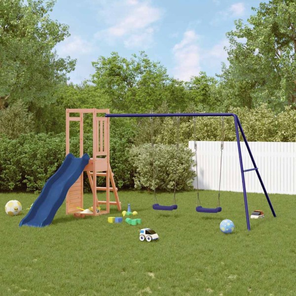 Outdoor playground set, solid Douglas fir