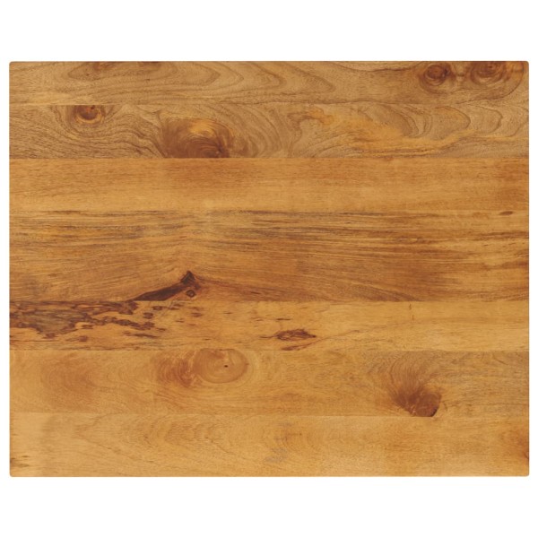 Table top, 110x80x2.5 cm, solid mango wood, rectangular