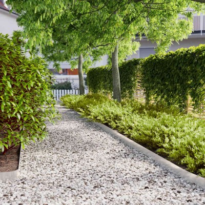 Lawn edging 50 pcs 10x103...