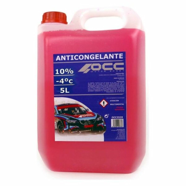 Antifrīzs OCC Motorsport OCC3535 10% Rozā (5 L)