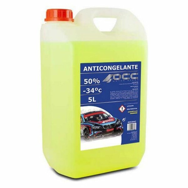 Antifrīzs OCC Motorsport 50% Organisks Dzeltens (5 L)